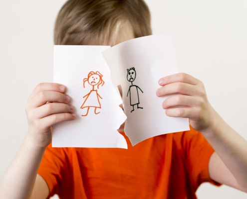 separación de los padres comunicación e hijos